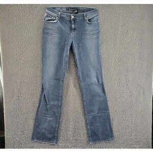 DKNY Jeans Womens 9 L SoHo Blue Denim Mid Rise